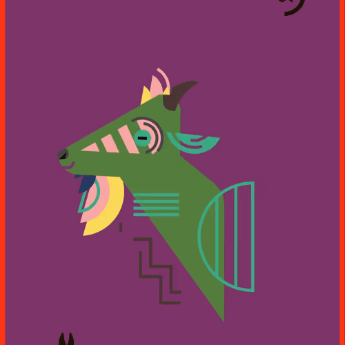 Happy Goat #683
