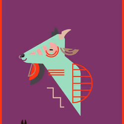 Happy Goat #1898