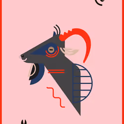 Happy Goat #1489