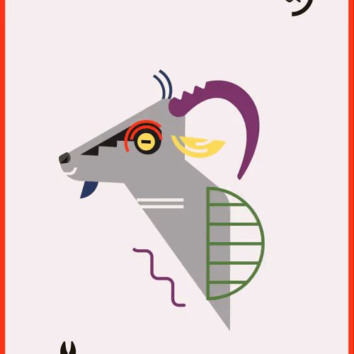 Happy Goat #1057