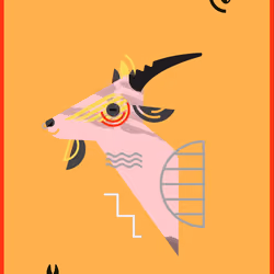 Happy Goat #830
