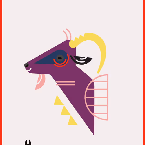 Happy Goat #1546