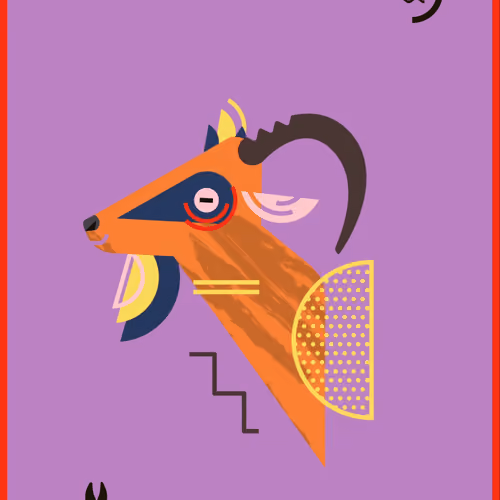Happy Goat #782
