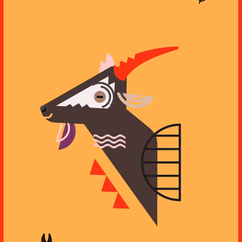 Happy Goat #760