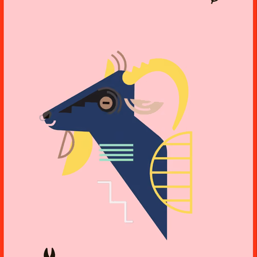 Happy Goat #584