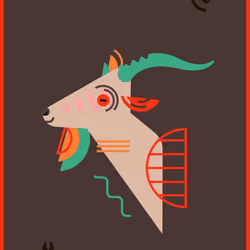 Happy Goat #1079