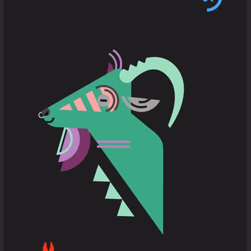 Happy Goat #1213