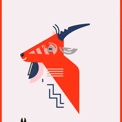Happy Goat #1246