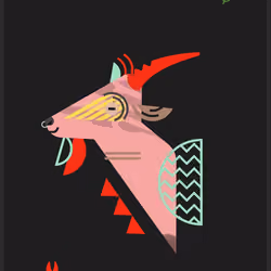 Happy Goat #1416