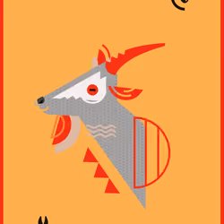 Happy Goat #1769