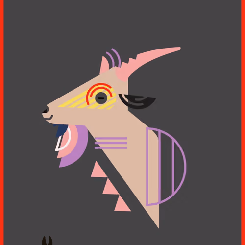 Happy Goat #1420