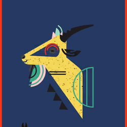 Happy Goat #1210