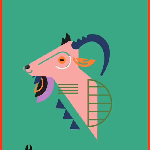 Happy Goat #1767