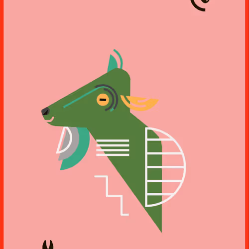 Happy Goat #1325