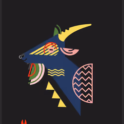 Happy Goat #829