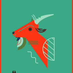 Happy Goat #1771