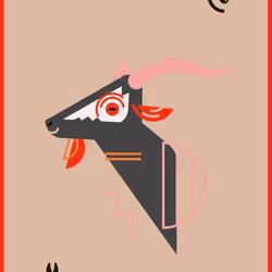 Happy Goat #1075