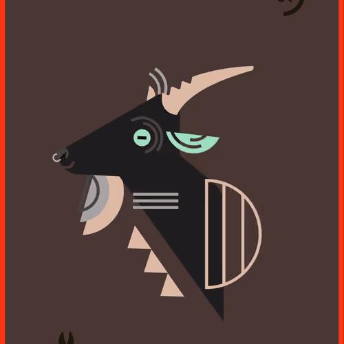 Happy Goat #1025