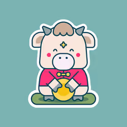 Mr. Majestic Moo Cow Ox