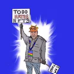 TODD HATES NFT’s - Series 1  31/1000