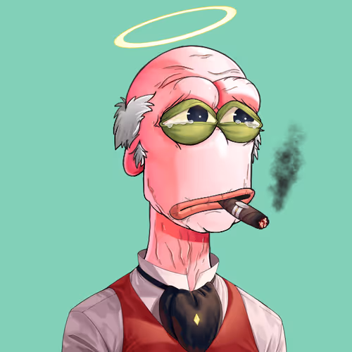 Grandpa Rare Apepe YC #5352