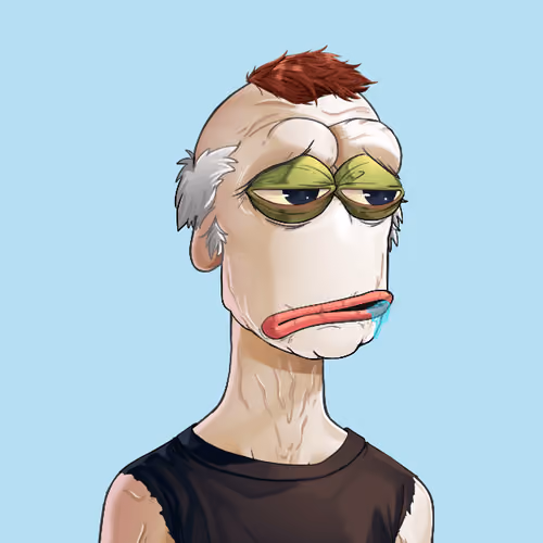 Grandpa Rare Apepe YC #6483