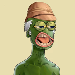 Grandpa Rare Apepe YC #6776
