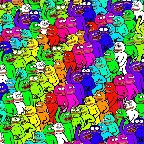 Chromie Squiggle Pepe Crowd