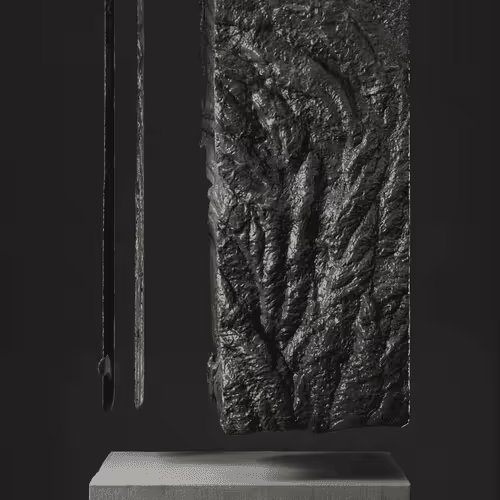 ULTRASOUND DATA SCULPTURES #8