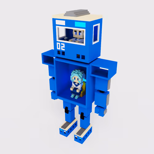 Fuhua Voxel Fanart By Tenpapa
