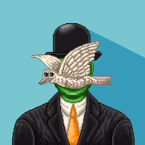 Pixel Famous Pepe