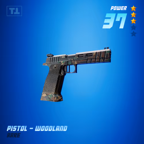 PISTOL - WOODLAND #1080