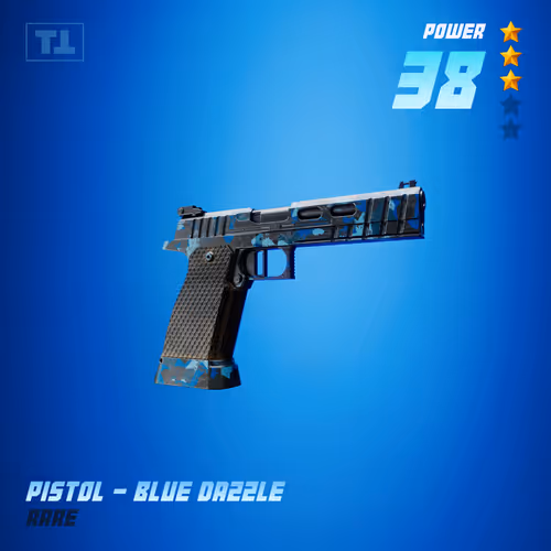 PISTOL - BLUE DAZZLE #1960