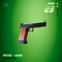 PISTOL - WOOD #321