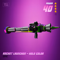 ROCKET LAUNCHER - HOLO COLOR #374