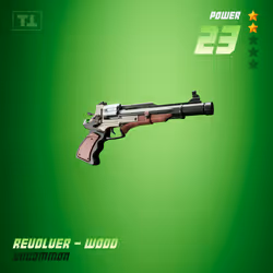 REVOLVER - WOOD #1284