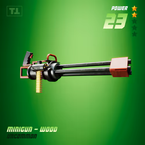 MINIGUN - WOOD #1988