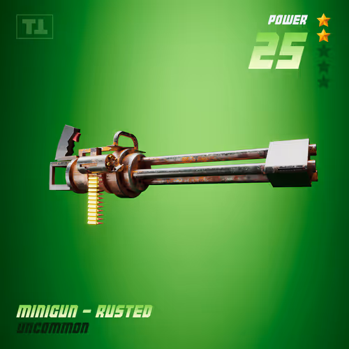 MINIGUN - RUSTED #31