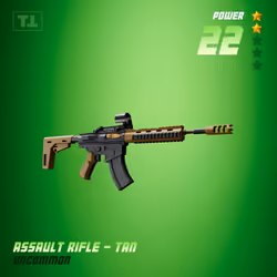 ASSAULT RIFLE - TAN #1345