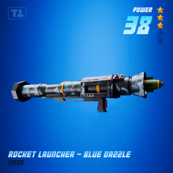 ROCKET LAUNCHER - BLUE DAZZLE #723