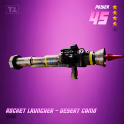 ROCKET LAUNCHER - DESERT CAMO #1327