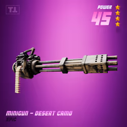 MINIGUN - DESERT CAMO #1006