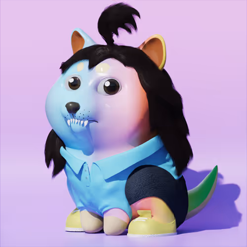 Baby Doge 3d