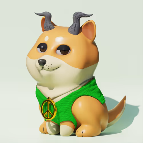 Baby Doge 3d