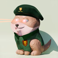 Baby Doge 3D #8044