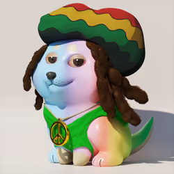 Baby Doge 3D #7142