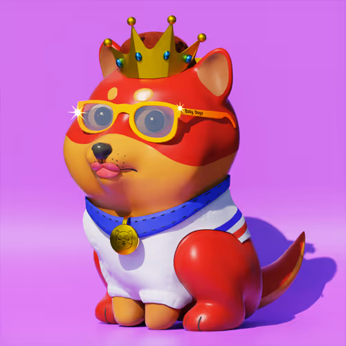 Baby Doge 3d