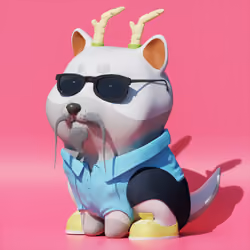 Baby Doge 3D #3168