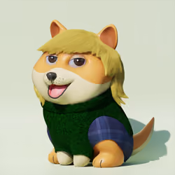 Baby Doge 3D #509