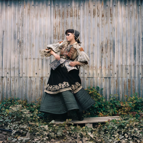 Study of Slavonic dancer